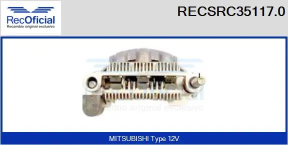 Rectifier, alternator (RECSRC35117.0)
