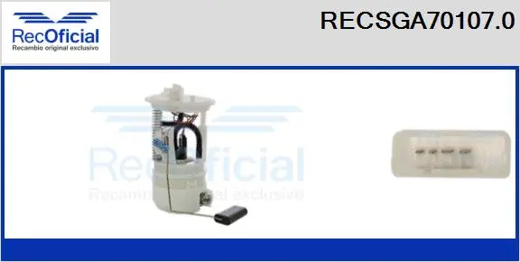 Fuel Feed Unit (RECSGA70107.0)