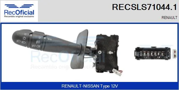 Steering Column Switch (RECSLS71044.1)