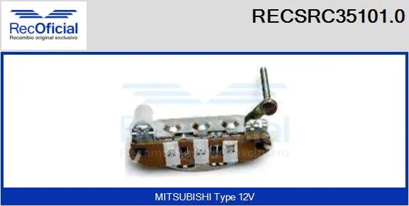 Rectifier, alternator (RECSRC35101.0)