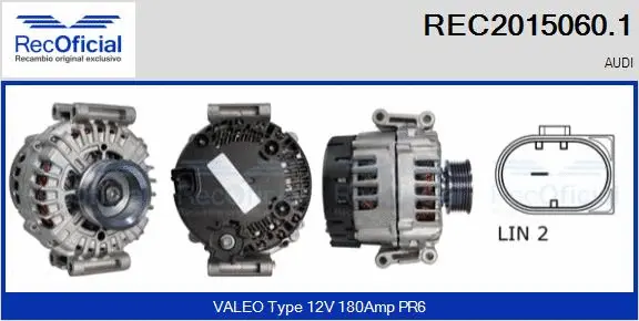 Alternator (REC2015060.1)