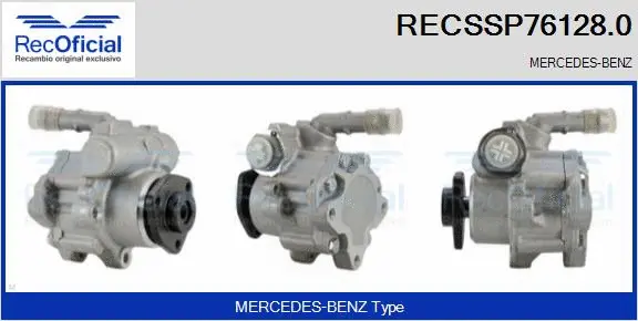 Hydraulic Pump, steering (RECSSP76128.0)