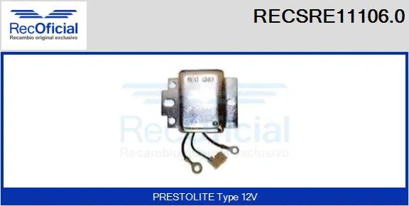 Alternator Regulator (RECSRE11106.0)