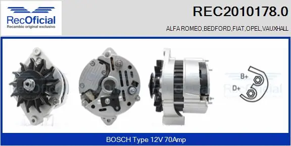 Alternator (REC2010178.0)