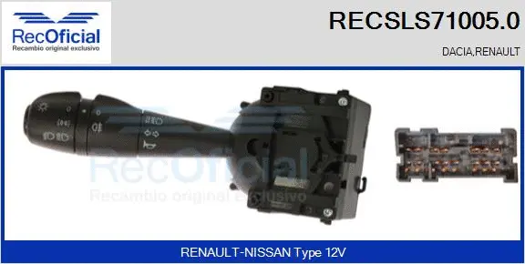 Steering Column Switch (RECSLS71005.0)