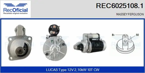 Starter (REC6025108.1)