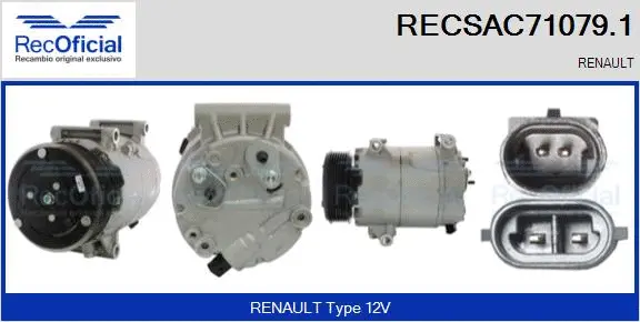 Compressor, air conditioning (RECSAC71079.1)