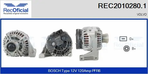 Alternator (REC2010280.1)