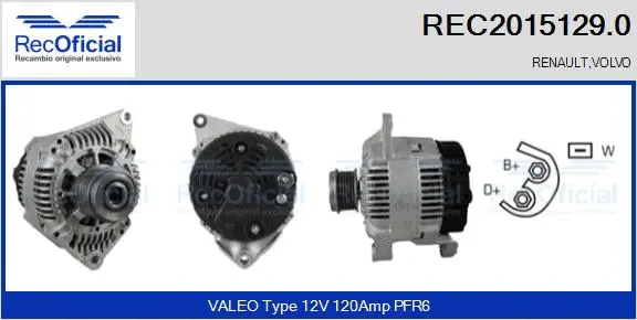 Alternator (REC2015129.0)