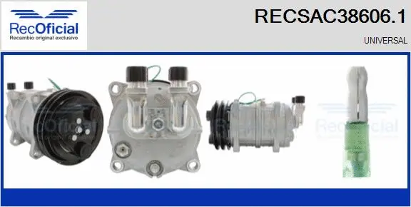 Compressor, air conditioning (RECSAC38606.1)