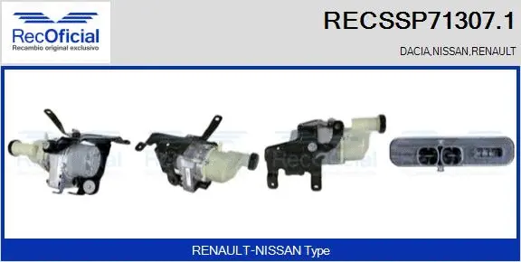 Hydraulic Pump, steering (RECSSP71307.1)