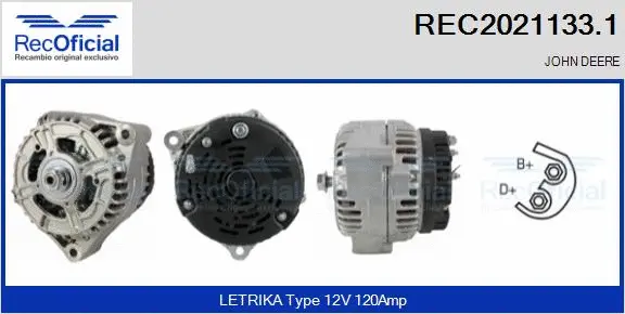 Alternator (REC2021133.1)