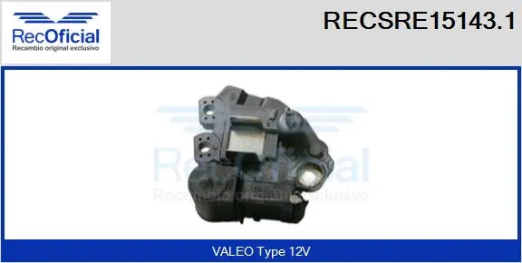 Alternator Regulator (RECSRE15143.1)