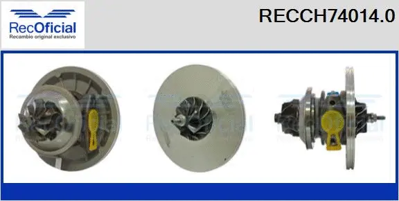 Core assembly, turbocharger (RECCH74014.0)