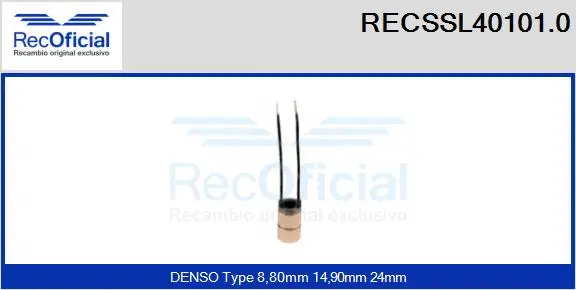 Slip Ring, alternator (RECSSL40101.0)