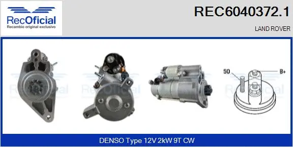 Starter (REC6040372.1)