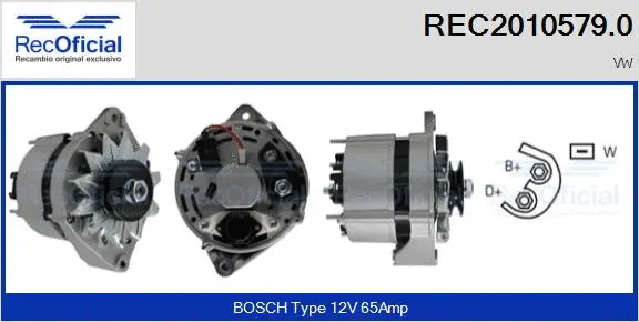 Alternator (REC2010579.0)