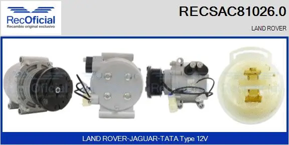 Compressor, air conditioning (RECSAC81026.0)