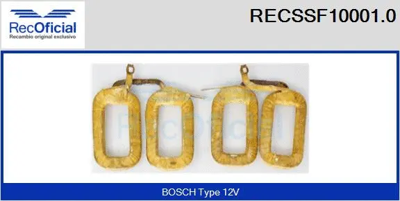 Field Winding, starter (RECSSF10001.0)