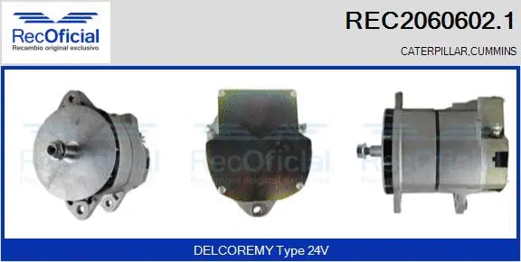 Alternator (REC2060602.1)