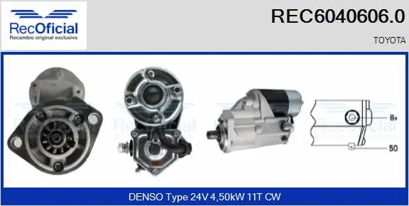 Starter (REC6040606.0)