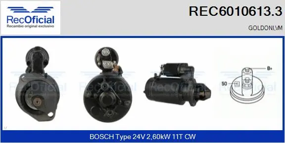 Starter (REC6010613.3)