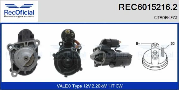 Starter (REC6015216.2)