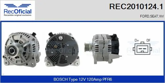 Alternator (REC2010124.1)