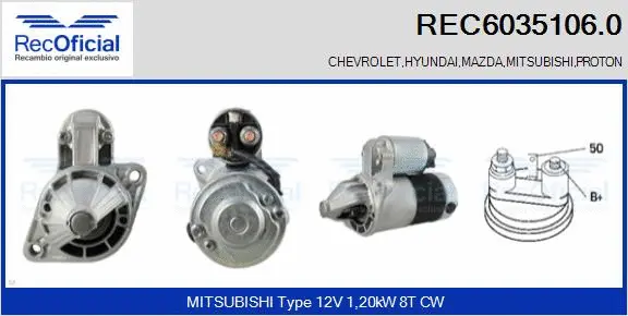 Starter (REC6035106.0)