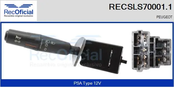 Steering Column Switch (RECSLS70001.1)