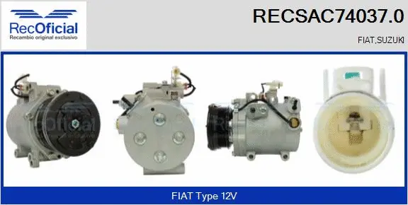 Compressor, air conditioning (RECSAC74037.0)