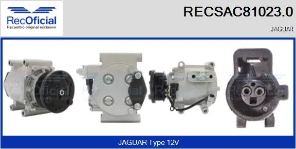 Compressor, air conditioning (RECSAC81023.0)