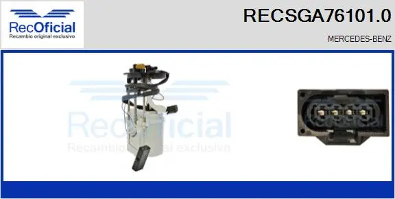 Fuel Feed Unit (RECSGA76101.0)