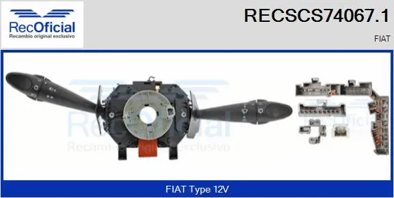 Steering Column Switch (RECSCS74067.1)