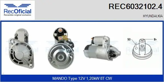 Starter (REC6032102.4)