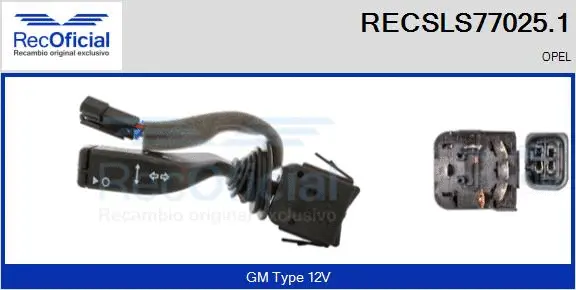 Steering Column Switch (RECSLS77025.1)
