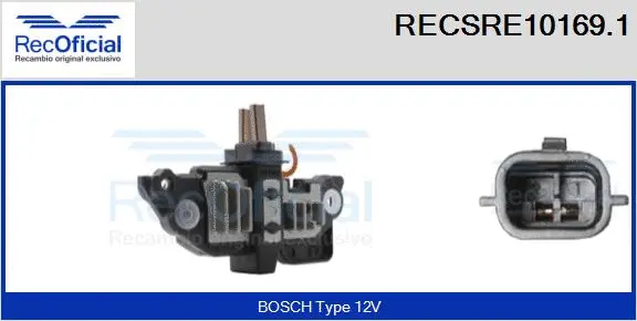 Alternator Regulator (RECSRE10169.1)