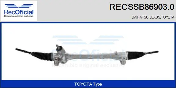 Steering Gear (RECSSB86903.0)