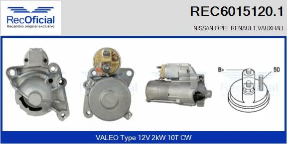 Starter (REC6015120.1)