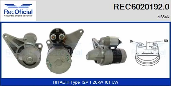 Starter (REC6020192.0)