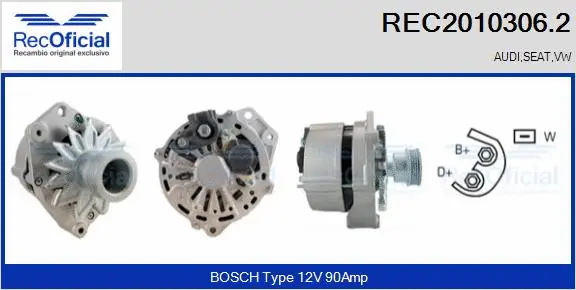 Alternator (REC2010306.2)