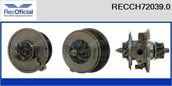 Core assembly, turbocharger (RECCH72039.0)