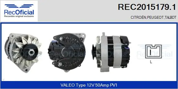 Alternator (REC2015179.1)