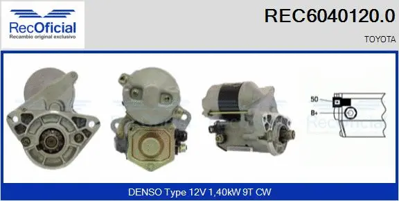 Starter (REC6040120.0)