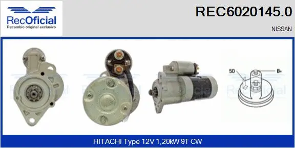 Starter (REC6020145.0)