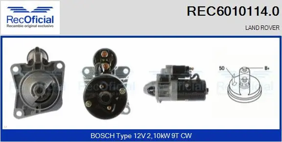 Starter (REC6010114.0)