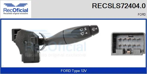 Steering Column Switch (RECSLS72404.0)