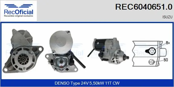 Starter (REC6040651.0)