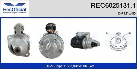 Starter (REC6025131.1)