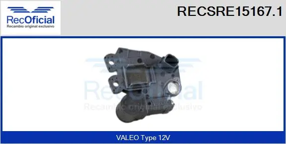 Alternator Regulator (RECSRE15167.1)
